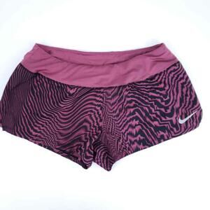 Nike Dri-Fit Running Shorts Women Medium Lined Athletic Activewear Bottoms